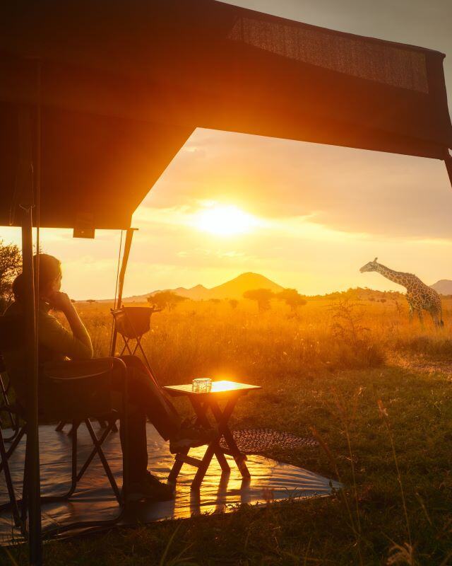 1 - Flying camping safari - Tanzania